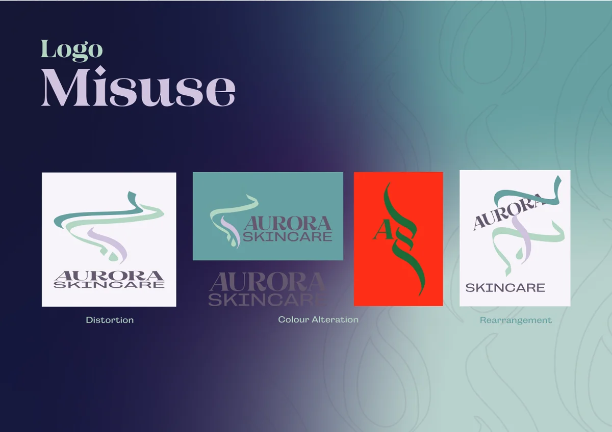 AURORA Skincare — packaging